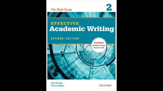 Effective Academic Writing  Unit 3  Narrative Essays [upl. by Ttenrag]