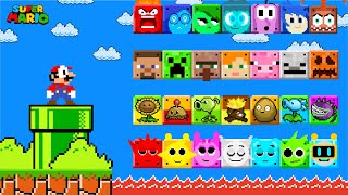 Super Mario Bros But There Are More Custom Blocks Collections ALL EPISODES [upl. by Veno843]