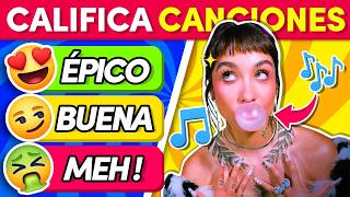 Califica La Canción 2024 🎶😍🤔 Tier List Especial Música 🎵 Elige el nivel Canciones Quiz Tv [upl. by Annah447]