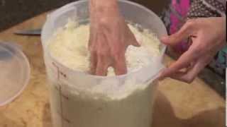 How to Make No Knead Artisan Bread in 5 min [upl. by Sager]