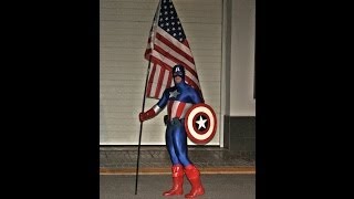 Tutorial cool CAPITAN AMÉRICA cosplay ve [upl. by Gae]