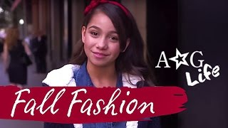 Fall Fashion Outfit Ideas amp Money Saving Tips  AG Life  Episode 2  AmericanGirl [upl. by Avert]