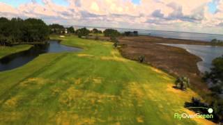 The Links Course at Sandestin  drone aerial video  Links  Hole13 [upl. by Ahseetal413]