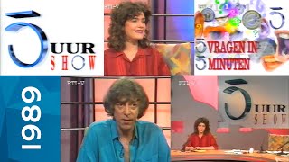 RTLVéronique  5 Uur Show  Dieuwertje Blok in gesprek met Tol Hansse 19101989 [upl. by Ahsilem]