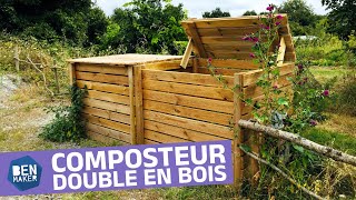 Je fabrique un composteur en bois [upl. by Amalea]