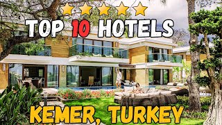 TOP 5 Most Popular Kemer Turkey All Inclusive Resorts 2024 [upl. by Francklin]