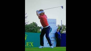 Bernard Langer Driver Swing in Normal SlowMo Super Slow Motion face on [upl. by Ardried]