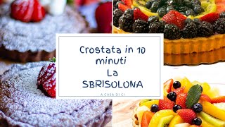 CROSTATA IN 10 MINUTI RICETTE VELOCI [upl. by Volny]