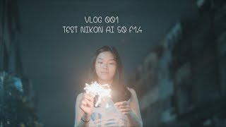 Nikon 50mm f14 AIS TEST  CINEMATIC VLOG 001 [upl. by Rai339]