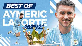 BEST OF AYMERIC LAPORTE 202122  Highlights of his best tackles blocks goals amp celebrations [upl. by Seavey]