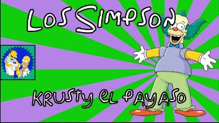 Los Simpson Krusty el Payaso [upl. by Hotchkiss]