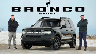 2021 Ford Bronco Sport Badlands Review  Big Name Small Price [upl. by Eelah]