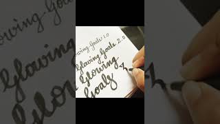 Artline Ergoline Calligraphy pens 🤍for beginners calligraphy 💯 ytshorts shorts calligraphy [upl. by Lee]