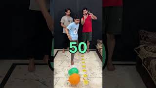 Jumping Pop Ball Challenge  Familychallenge  AkyShow short trend [upl. by Murrell]