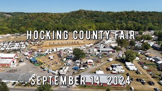 Hocking County Fair September 14 2024 drone view in 4K [upl. by Thisbe]