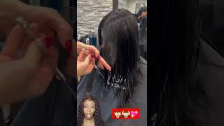 Hairdresser Teaches To Epic Layered Hair Cut hairdresser haircut hair reaction [upl. by Faus]