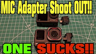 Mic Adapter Shoot OUT Insta360 Ace Pro vs DJI Osmo Action 4 [upl. by Publias271]