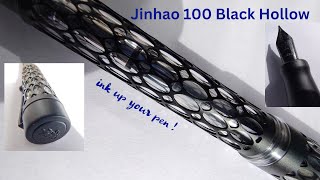 Jinhao 100 Black Hollow [upl. by Kerby120]