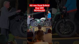 2025 Royal Enfield Bear 650 REVEALED royalenfield Bear650 scrambler [upl. by Polish]