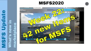 Flight Simulator 2020  MSFS Update  Whats new in the marketplace  week 22 [upl. by Ainez412]