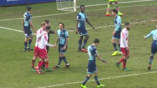 Highlights Stevenage 30 Wycombe [upl. by Ryder217]