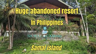 Huge abandoned beach resort in Philippines Samal island [upl. by Filipe]