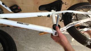 Homemade BMX Bike Bottom Bracket Bearing Press [upl. by Geraud]