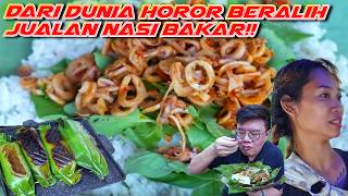 GAGAL JADI KONTEN KREATOR HOROR NEKAT JUALAN NASI BAKAR DI PINGGIR KALI [upl. by Occir]