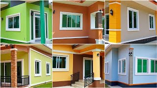 400 House Painting Colours Outside 2025 Exterior Wall Paint Color Combinations amp Ideas [upl. by Oneil]