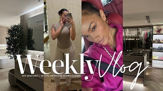 weekly vlog new apartment  home decor haul  forming routines in dubai amp more allyiahsface vlogs [upl. by Dorothy160]