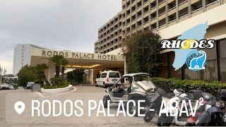 Les vacances à Rhodes  séjour au Rodos Palace à Ixia [upl. by Penrod]