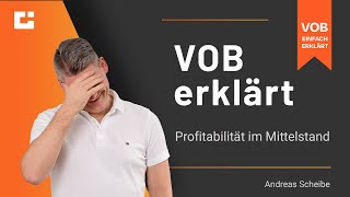 VOB erklärt Unsere Mission  Profitabilität im Mittelstand [upl. by Bard]