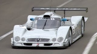 24 Hours of Le Mans 1999  Peter Dumbrecks Shocking Mercedes flip [upl. by Karylin]