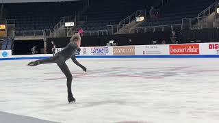 Ilia Malinin “Raspberry” Skate America 2024 Practice Day 1 [upl. by Eelrihs]