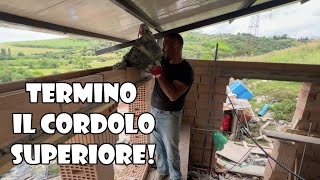 Finisco il CORDOLO Superiore in Cemento Armato PT 2  Ep 37 [upl. by Weibel]