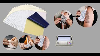 How to Use Tattoo Transfer Paper [upl. by Cirone]