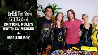 Critical Roles Matthew Mercer and Marisha Ray Answer Fans Questions [upl. by Stern]