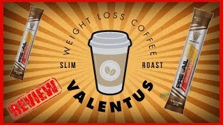 ☕Valentus Slim Roast Coffee Review☕January 18th 2017 [upl. by Yelyab]