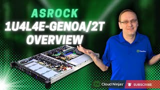 ASRock 1U4L4EGENOA2T Server Overview AMD Genoa Powerhouse  DDR5 NVMe Network Options amp More [upl. by Adachi251]