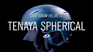 The Giro Tenaya Spherical Snow Helmet [upl. by Avle]