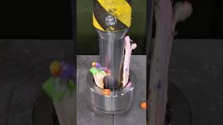 Compilation Of Best Candy Crushes With Hydraulic Press hydraulicpress crushing satisfying [upl. by Bigler]