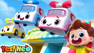 Ambulance Help Me  Street Vehicles Song  Learn Colors  Nursery Rhymes amp Kids Songs  Yes Neo [upl. by Katlin]