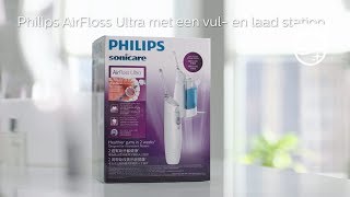 Philips Sonicare AirFloss Ultra met vul en oplaadstation – NL [upl. by Stormy914]