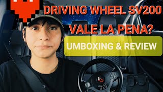 ¿Valió la pena la Inversión ¡¡Umboxing Driving Wheel SV200 [upl. by Kris6]