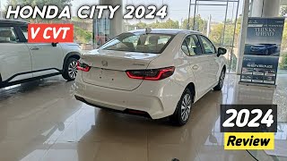 Honda City 2024 New Model ❤️  Honda City V Cvt 2024 😍 [upl. by Anuahsat]