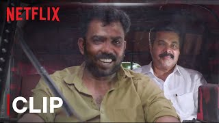 Mammootty Goes For An Auto Rickshaw Ride  One  Malayalam Film  Netflix India [upl. by Hayyifas905]