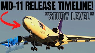 STUDY LEVEL MD11 COMING TO MSFS ► EVERYTHING WE KNOW ► MICROSOFT FLIGHT SIMULATOR ► TFDi DESIGN [upl. by Atinav]