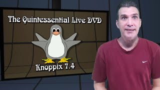 Knoppix 74 The Quintessential LIVE DVD [upl. by Clevey670]