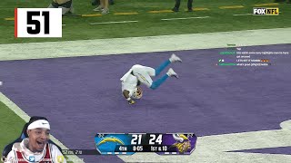 FlightReacts To Top 100 Catches of the 2023 NFL Season Part 2 521 [upl. by Dari]