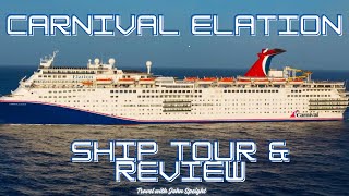 Carnival Elation Full Ship Tour And Review 2023 [upl. by Enelime]